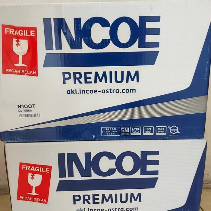 BestSeller AKI/ACCU/BATTERY INCOE ASTRA N100T FREE ONGKIR