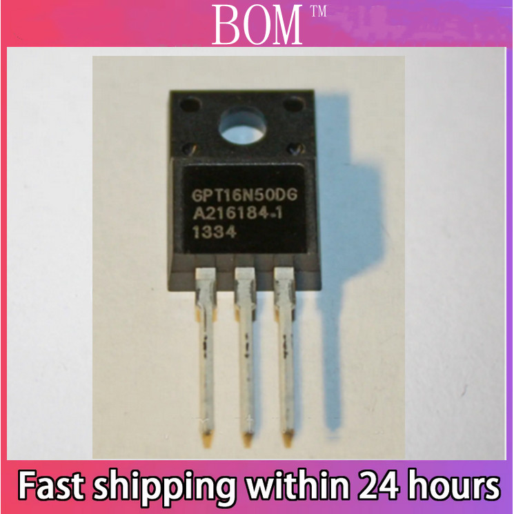 10Pcs 100% Quality Gpt16N50Dg 16N50Dg Hx16N50 16N50 To-220F Mosfet