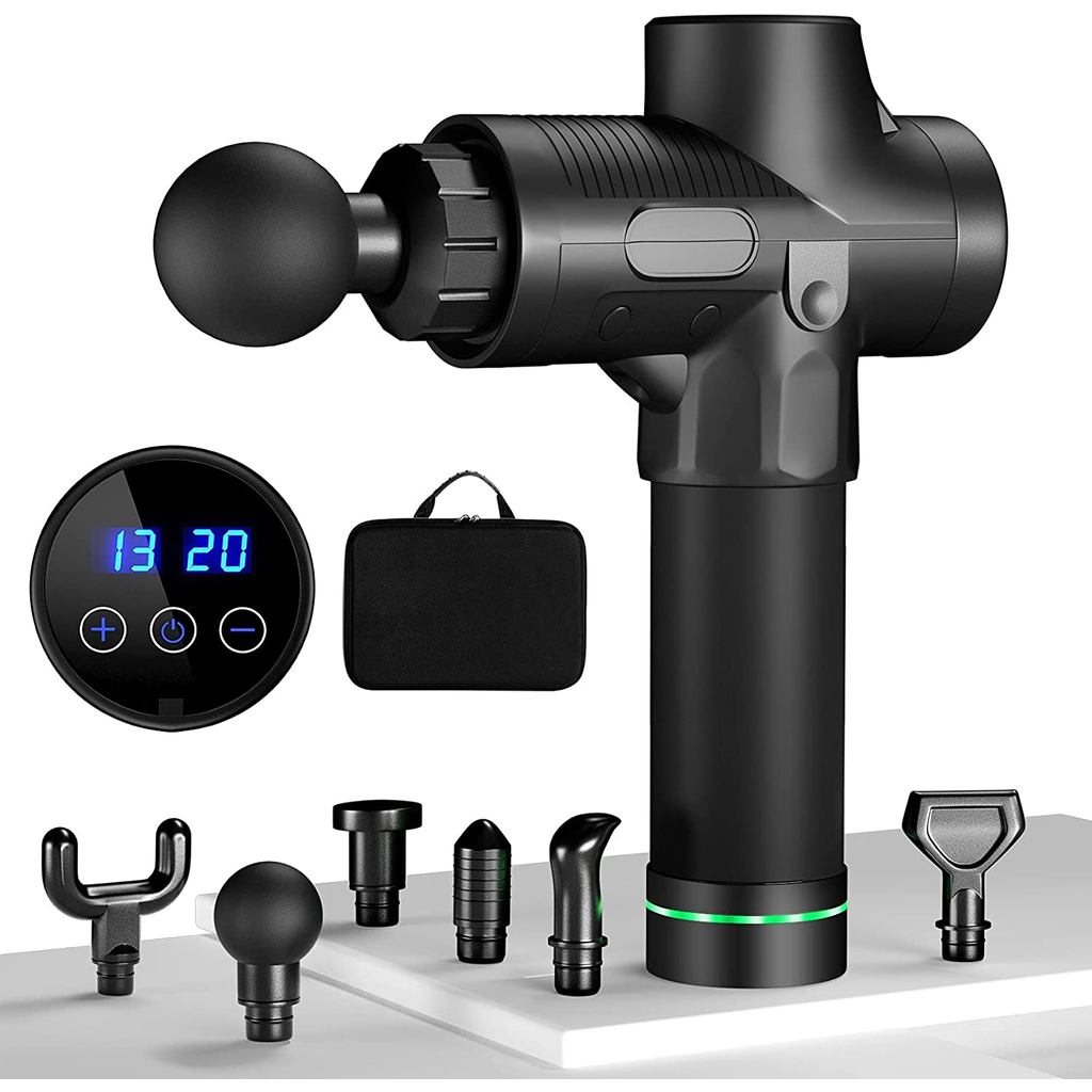 Massage Gun Deep Tissue Massager 30 Speed Portable Muscle Fascial Gun