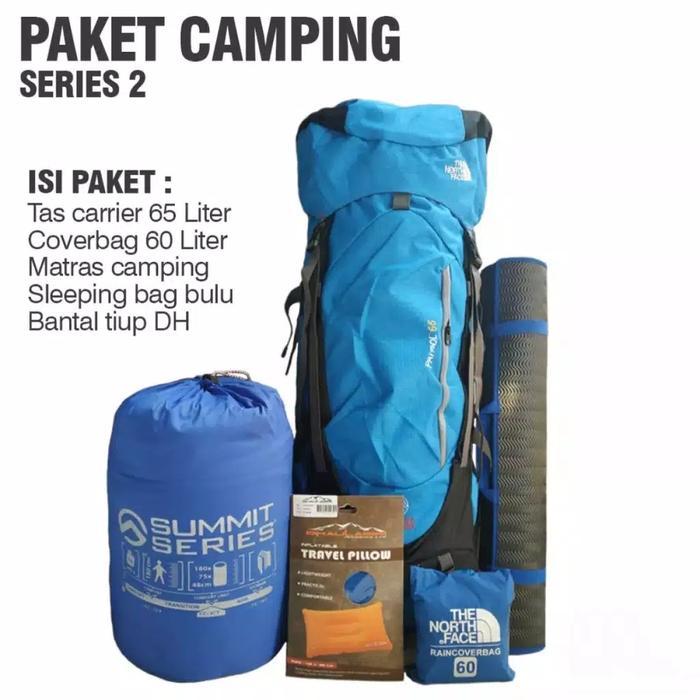 PAKET HEMAT 2 - Paket Alat Camping dan Naik Gunung / Hiking Out
