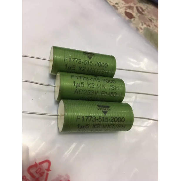 4Pcs/Lot Original Vishay-Ero F17735152000 Mkt 1.5Uf X2 Ac253V 630Vdc Axial Capacitor Free Shipping