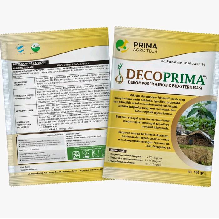 TamanHijau- Decoprima - Bio Decomposer 100 Gram