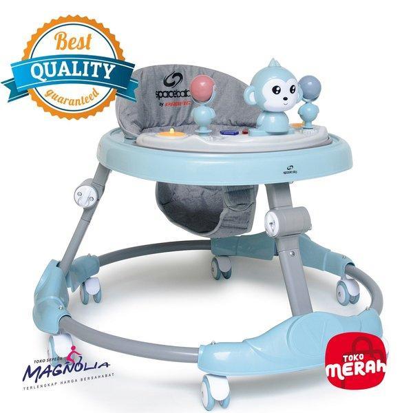 Baby Walker Apolo Spacebaby Roda Bayi Belajar Jalan Anak Lucu