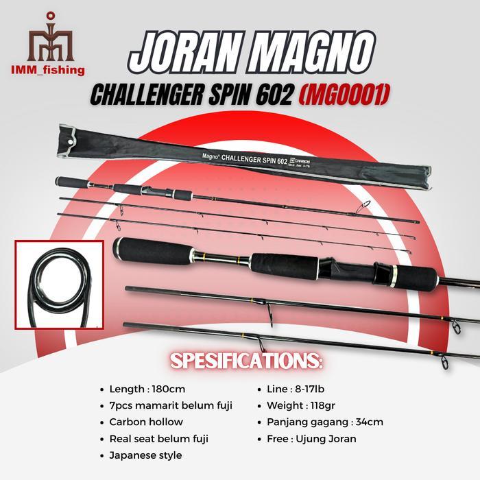 joran magno challenger spin 602