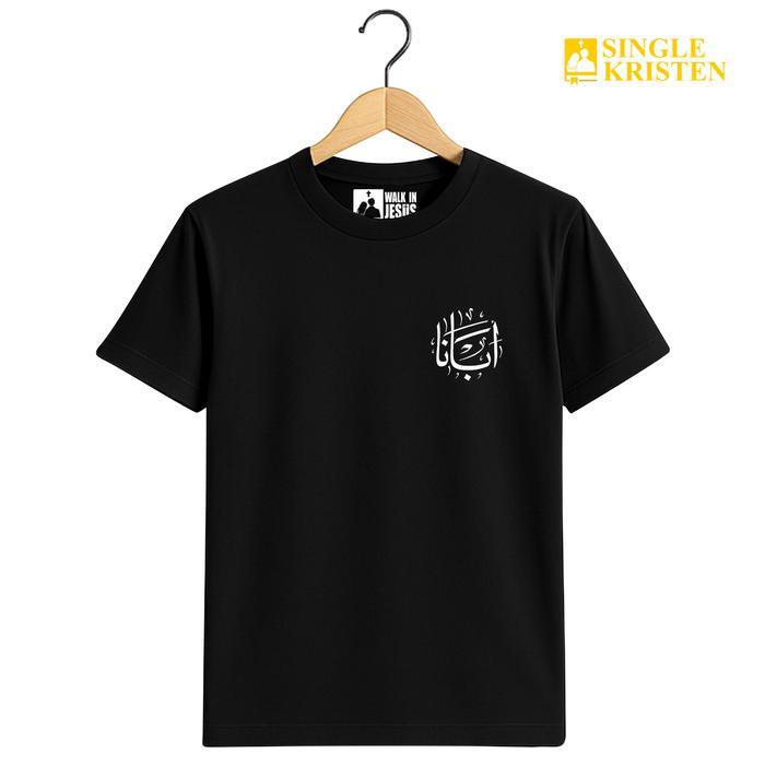 DOA BAPA KAMI (Tulisan Arab Versi 1-Ka) - Kaos Rohani - Premium & High Quality - Single Kristen