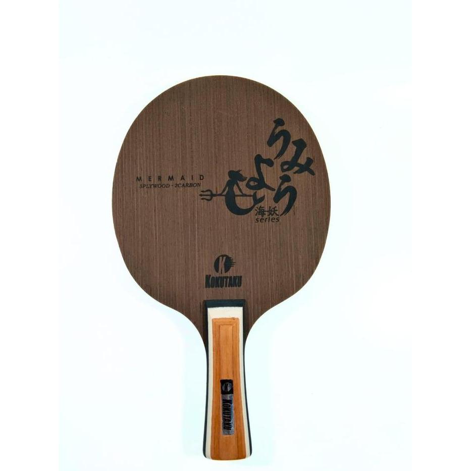 Kokutaku Mermaid Wenge Carbon Bat Bet Ping Pong / Bet Pingpong Kokutaku Ball