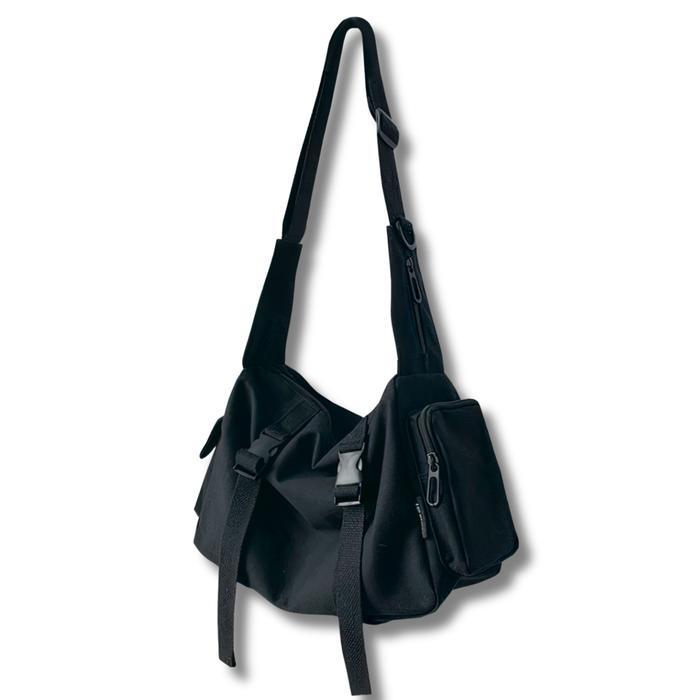 Eiger - [Beli Lokal] Academy Tas Selempang Bahan Kanvas Tebal Premium