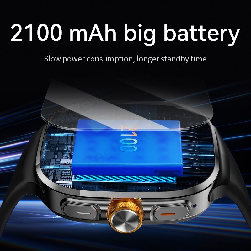 M99 5G Smartwatch 32+1024GB Android Smart Watch With 2.4inch Amoled Screen 900W Rotating Camera WIFI