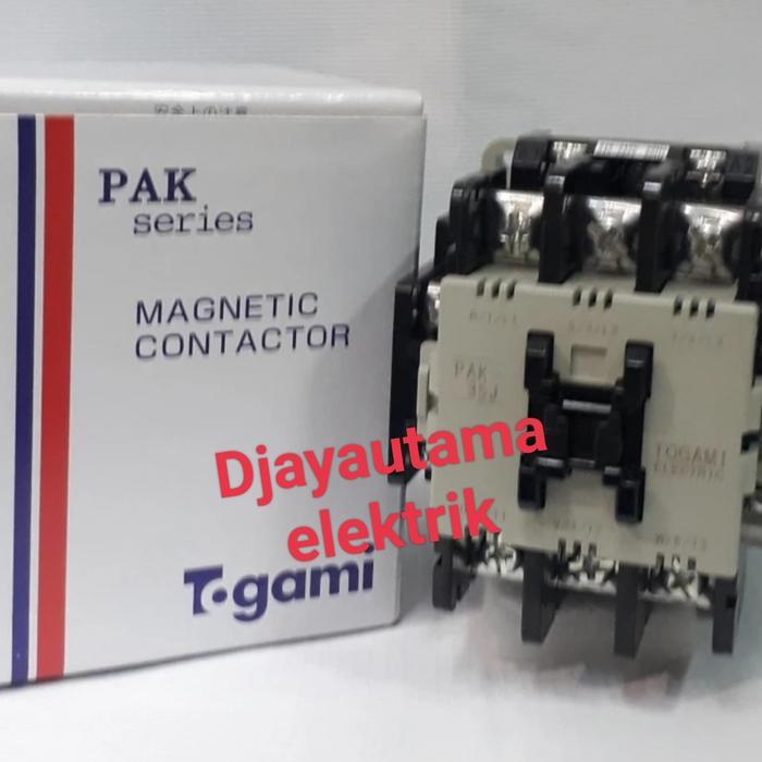 Contactor / Magnetic Kontaktor PAK-35J-P3300 TOGAMI