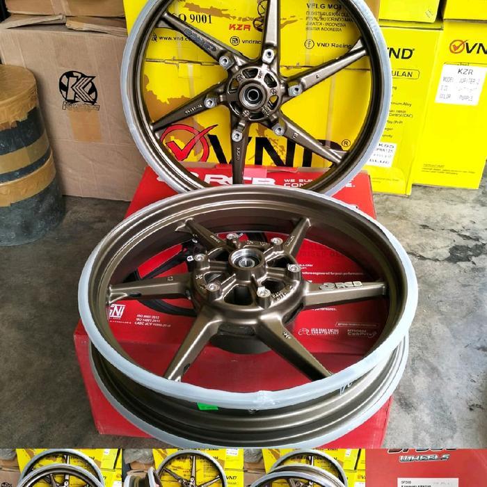 VELG/PELEK RECING RCB SP 500 KAWASAKI NINJA 150 KRR UKURAN 215/300 RING 17 BROWN