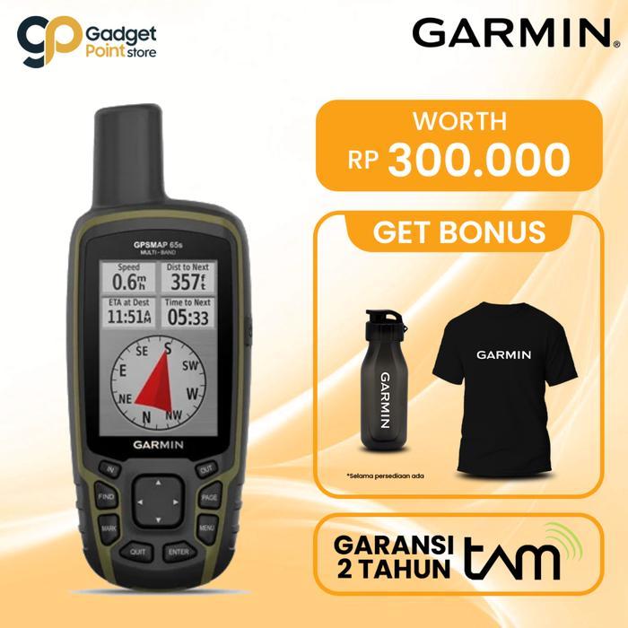 Garmin GPS MAP GpsMap 65S - Garansi TAM 2 Tahun