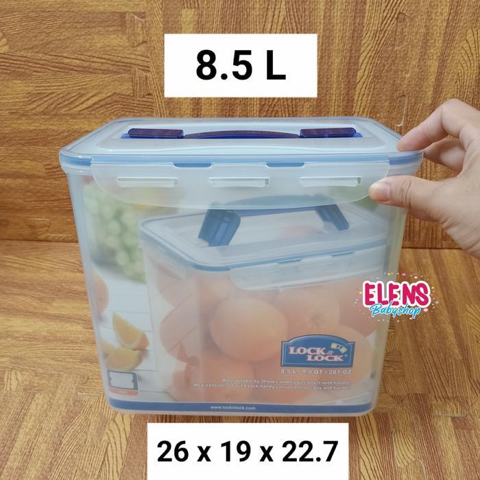 Lo n Lo food container plastik 8.5L with handle