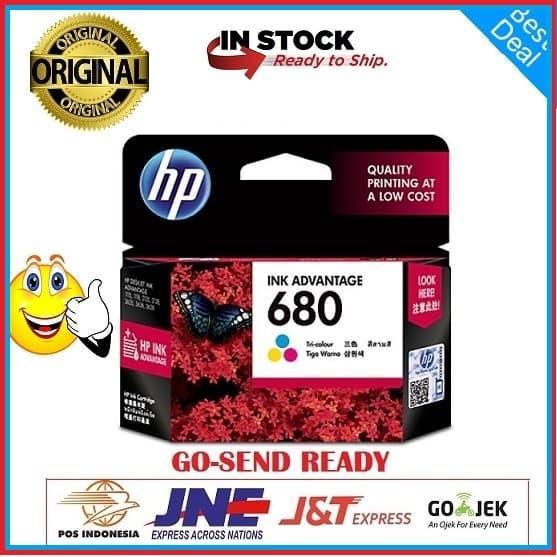 Tinta Hp 680 Color Printer Hp Deskjet 2135 3635 Terbaru 