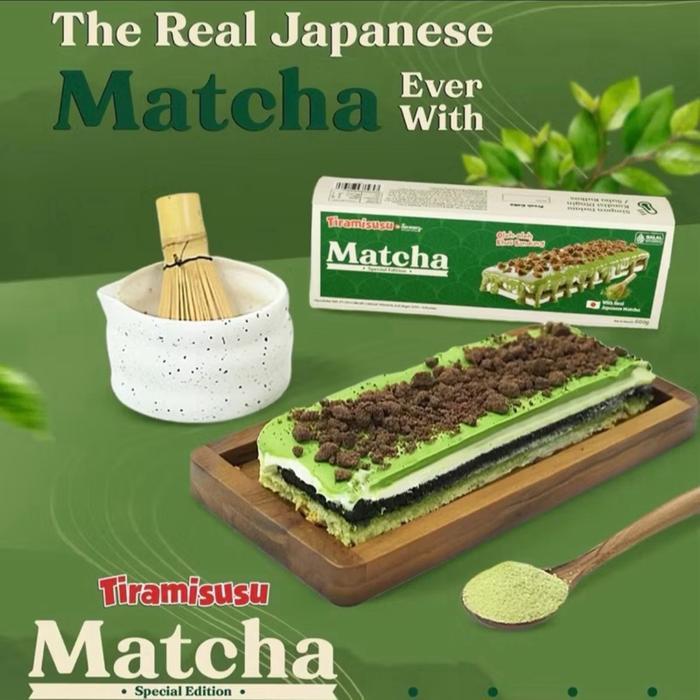 READY Tiramisusu matcha spesial edition Jakarta Ready stok dan siap kirim