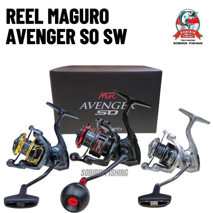 Fishing Tower Store - Reel Maguro Avenger Sw Power Handel Reel Pancing Maguro Avenger So Terbaru