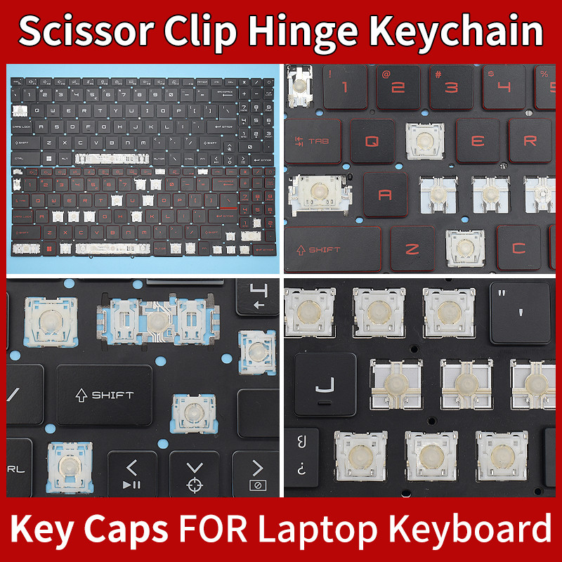 Replacement Keycap Key Hinge For MSI Katana GF66 GF76 11SC 11UC 11UD 11UE 11UG 12UC 12UD 12UE 12UG