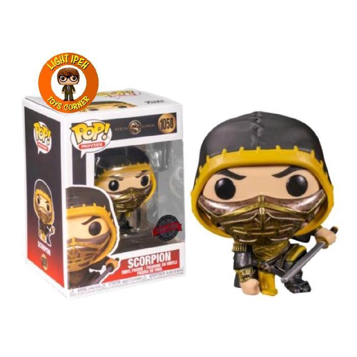 FUNKO POP ORIGINAL MOVIES MORTAL KOMBAT - SCORPION CROUCHING