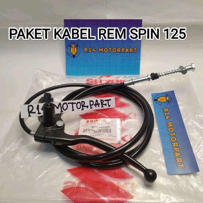 Paket Kabel Rem Plus Handle Dudukan Spion Suzuki Spin 125 Sky Wave Murah