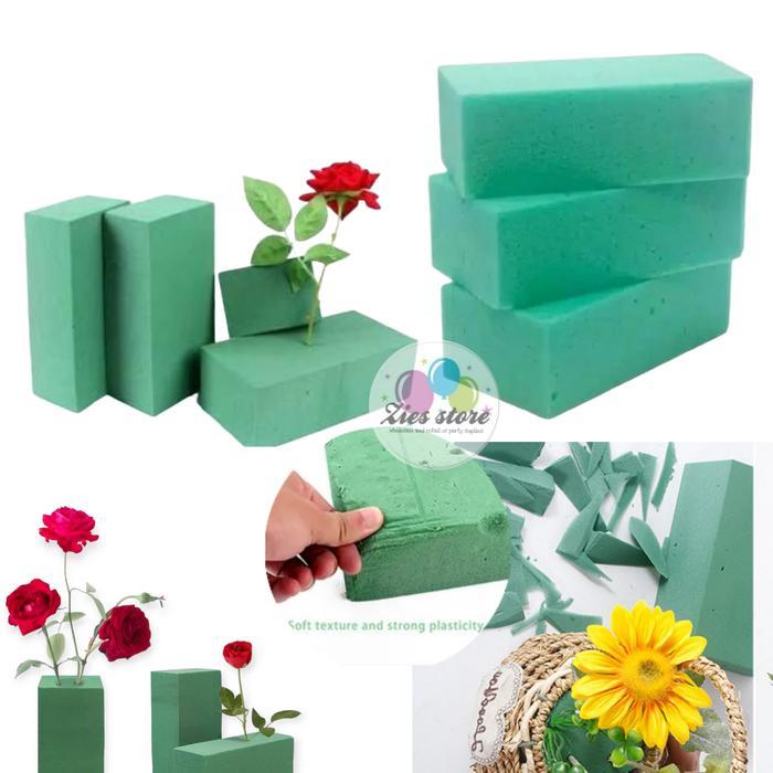 Floral Foam busa gabus kering / foam busa bunga tanaman artificial
