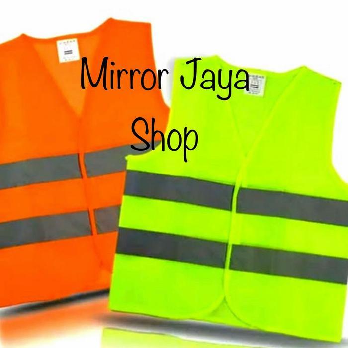 COD Rompi proyek Safety Polyester Safety Vest Proyek Polyester