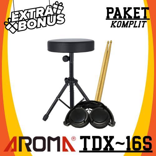 Aroma TDX16S TDX 16S Mesh Kit Drum Elektrik Aroma TDX16S
