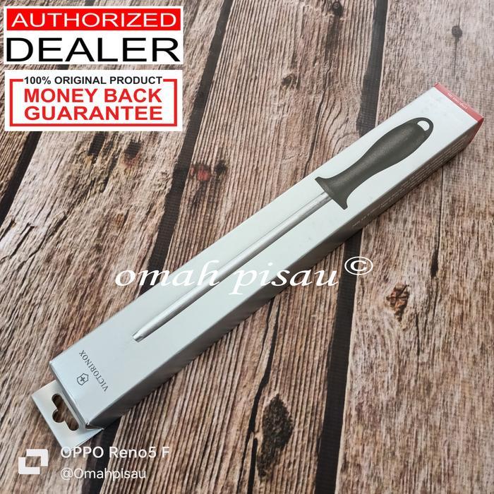 Asahan Pisau Victorinox 20 Cm 7.8014 Sharpening Steel Original Swiss