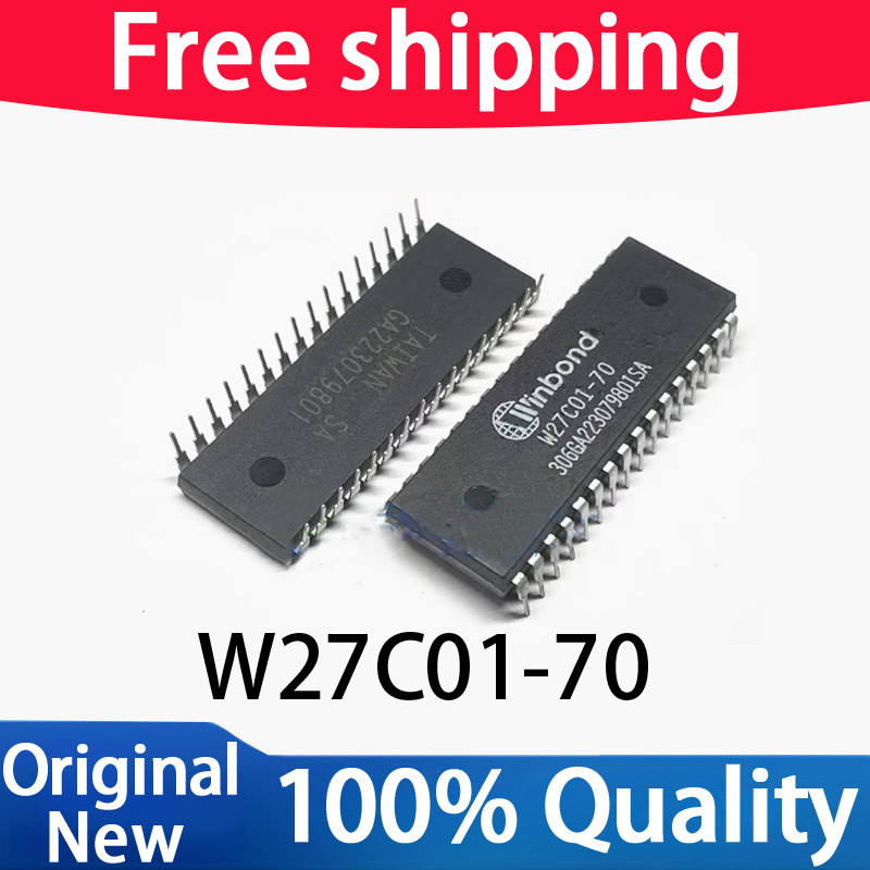 5-20pieceNew Original W27C010-70 W27C010P-70 DIP-32 Chip In Stock Wholesale