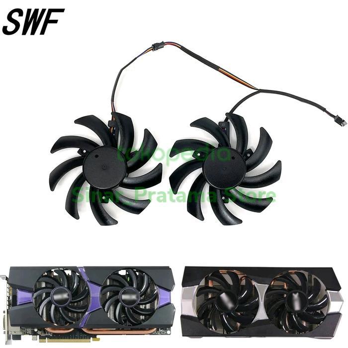 Ada Stok Fan Kipas Vga R9 270 R7 260x HD 7850 6930 6950 75mm 4pin