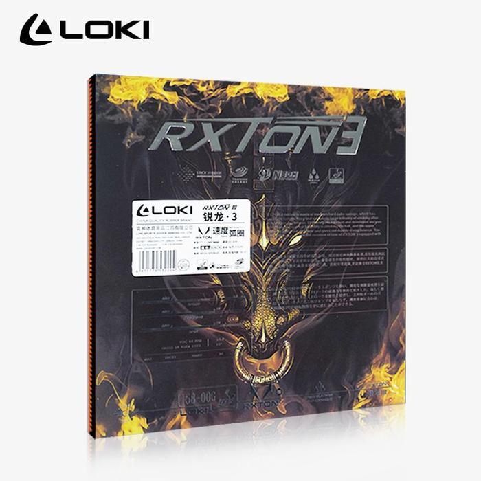 Karet Pingpong LOKI RXTON 3 Versi Terbaru / Karet Pingpong Tenis Meja Loki Rxton 3 Original