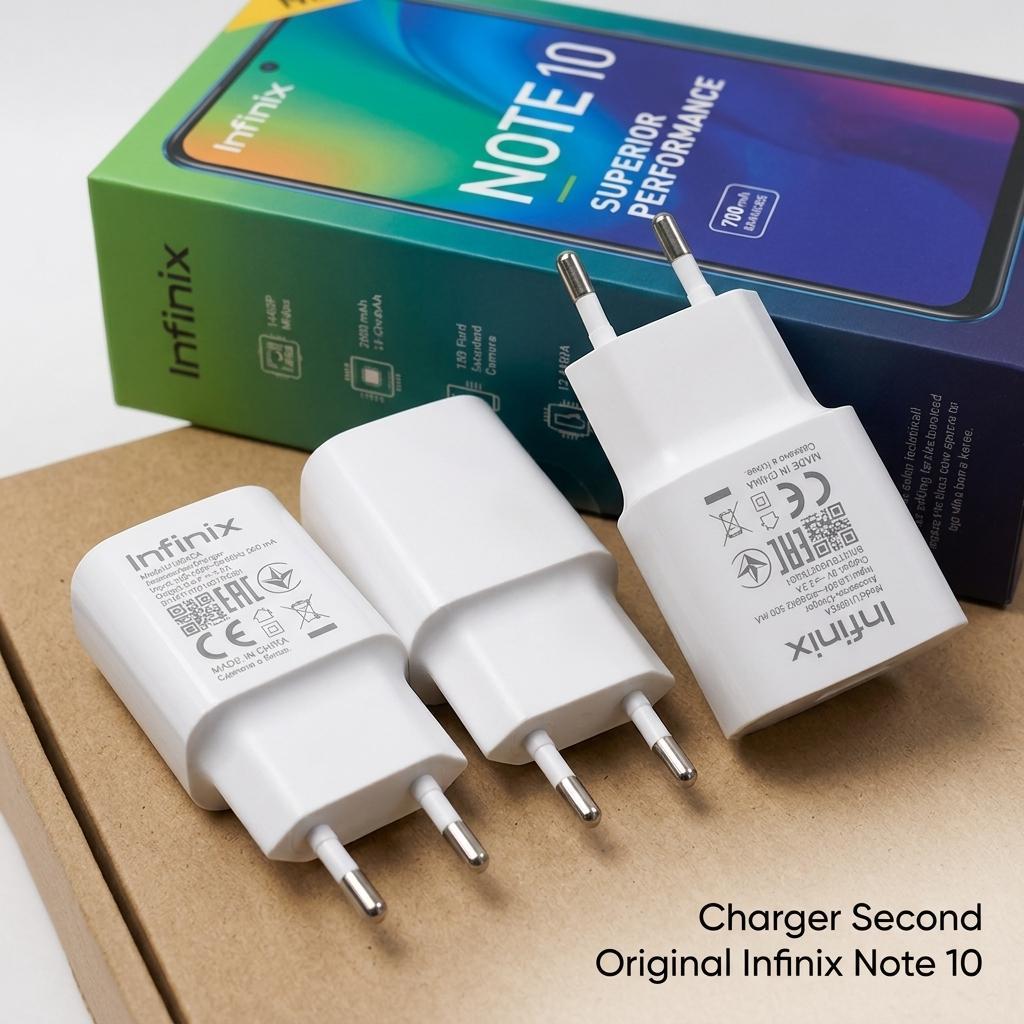 Charger HP Infinix U100XEA Original Second 5V 2A 10W Infinix Note 10
