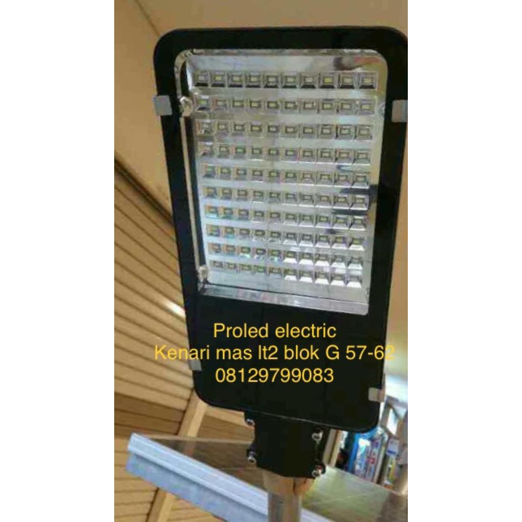 lampu jalan pju street light led 60w 60watt