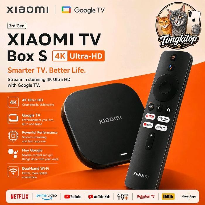 Android box Xiaomi TV Box S Gen 3 original