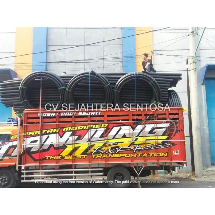 Grubyshop- Pipa Hdpe 10 Meter 20Mm 1/2" Selang Pipa Compression Selang Irigasi