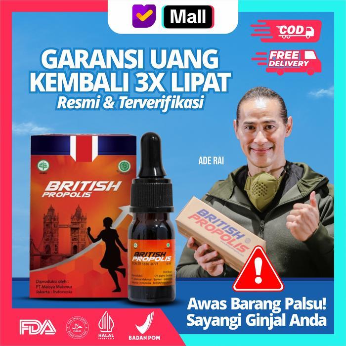 Propolis British 6ml Dewasa & Kids U.1-12 Th Organik Alami