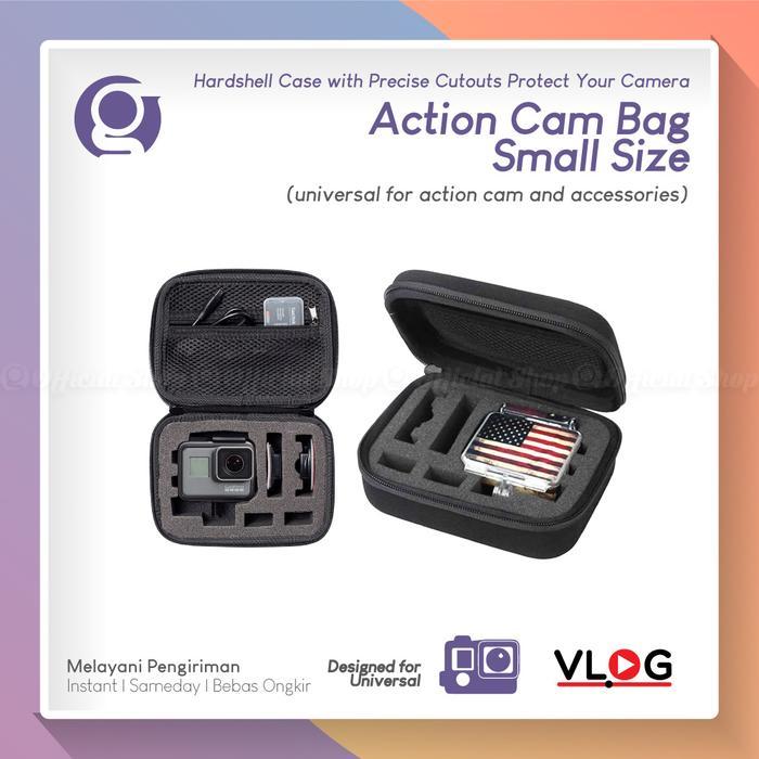 READY Terlaris Bag Action Cam Small Size Case Universal Tas Kecil Kamera Aksi untuk DJI Osmo 5
