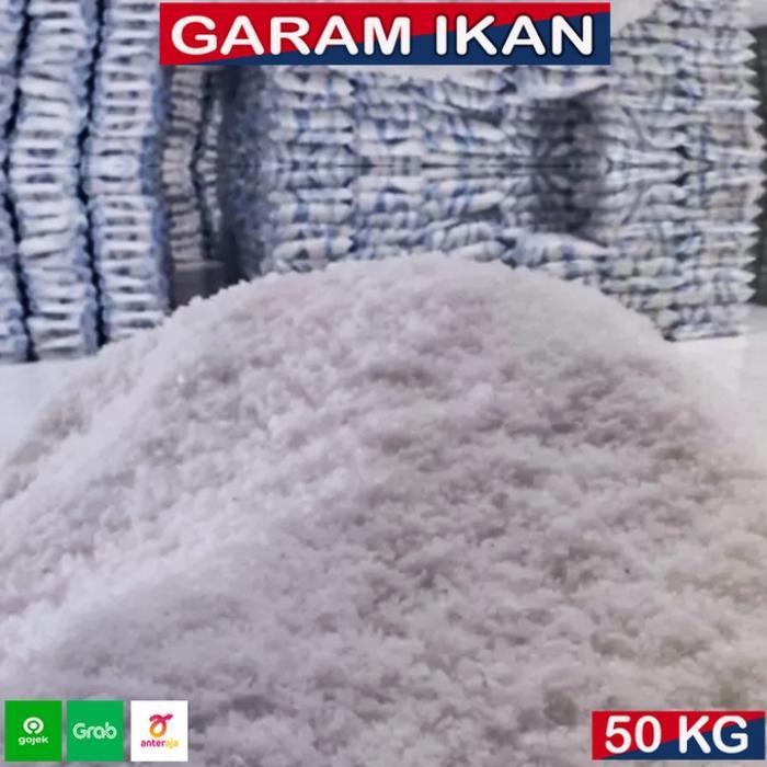 Garam Ikan Krosok/Kasar Karungan Isi 50Kg/25Kg #Gratisongkir
