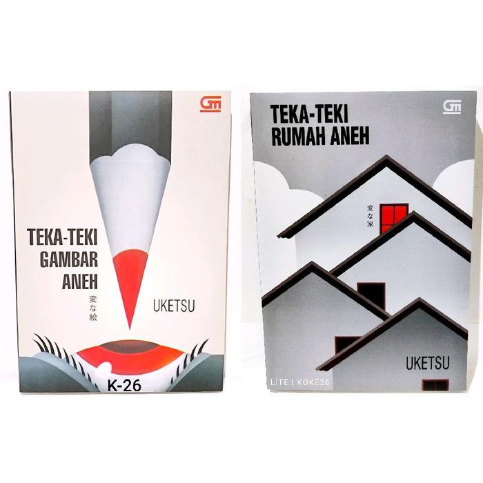PAKET 2 NOVEL BESTSELLER TEKA-TEKI GAMBAR ANEH & TEKA-TEKI RUMAH ANEH