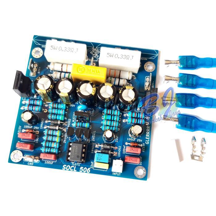 Kit Driver Power Socl 506 Glerrr Horeg Pcb Fiber Double Layer