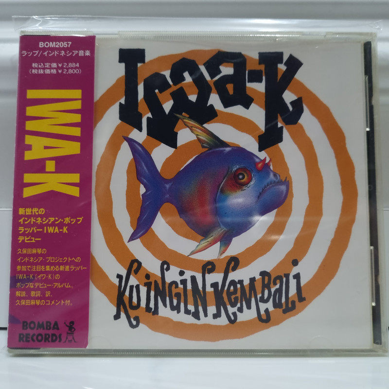 [JAPAN] CD Iwa-K - Kuingin Kembali (OBI)