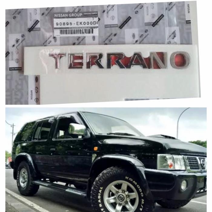 Emblem Tulisan Terrano Original Nissan