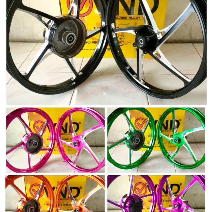velg enkei Kzr x5 vnd peleg model mutakin Dynopro Vleg enkei type terbaru yamaha fiz jupiter mxold -