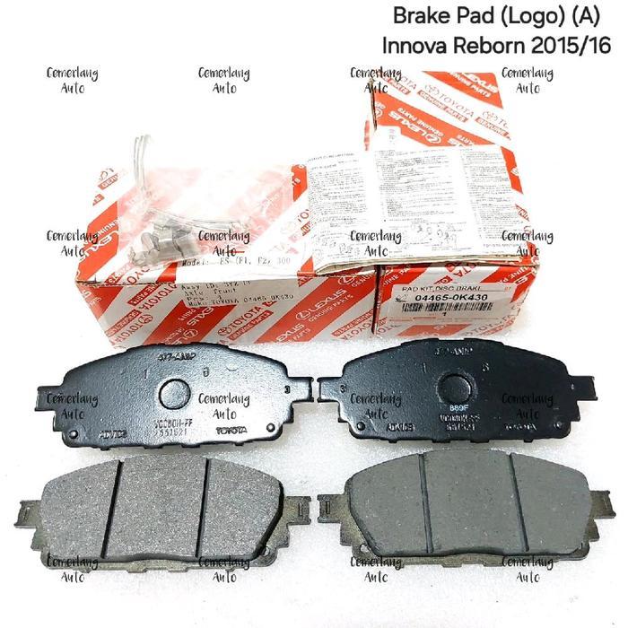 Brake Pad Inova Reborn 2015/16 04465-0K430