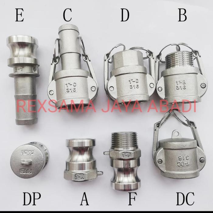 SALE CAMLOCK 2 INCH / 200 ALUMINIUM
