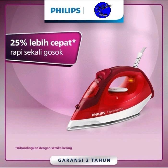 "New" Philips Steam Iron GC1424/45 - Red GC1424 GC 1424