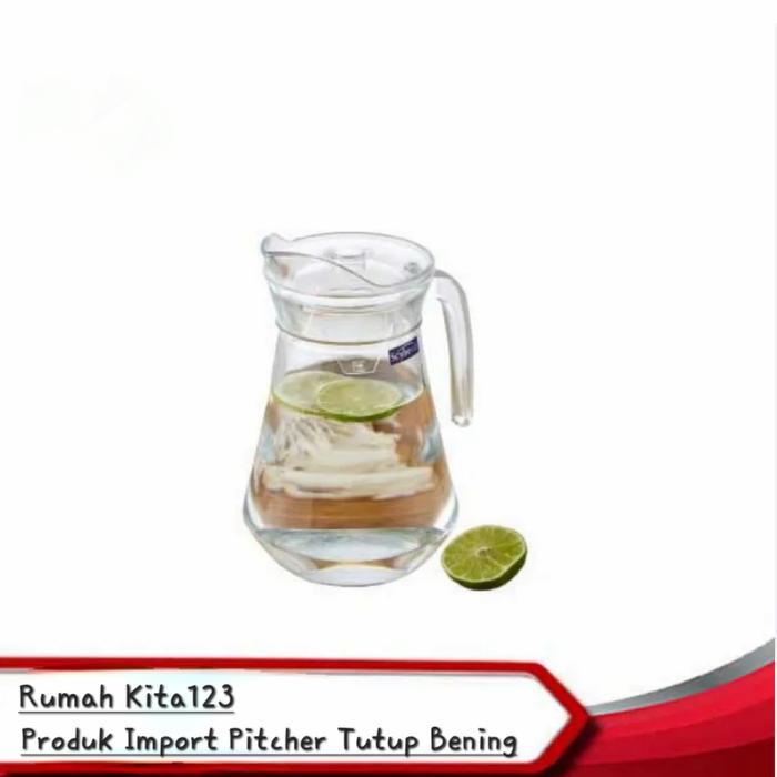 Promo Pitcher / Teko / Water Jug Kaca Beling Original
