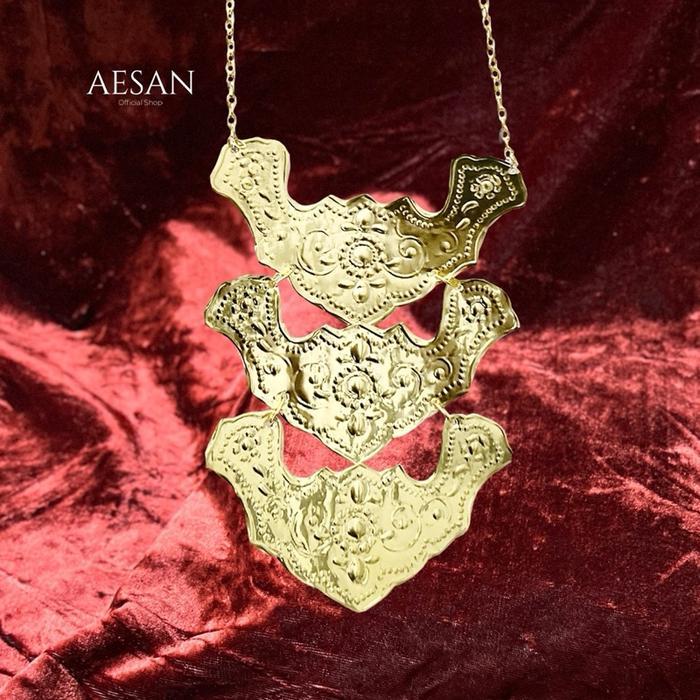 Diskon Aesan - Set Baju Kurung Tari Pengantin Palembang Original