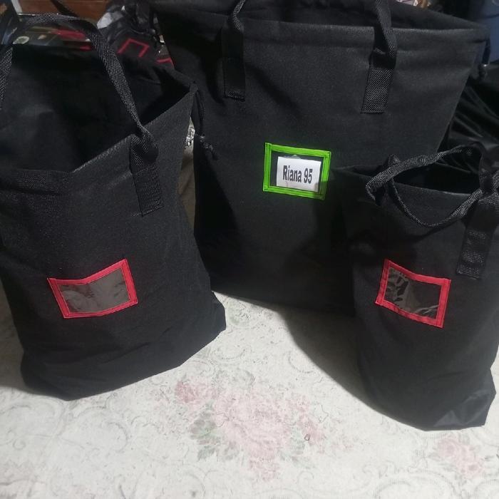 " Tas Laundry Kiloan Serut Tebal untuk laundry Pakaian tas laundry jinjing