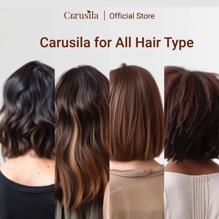 Promo [Bundle Hair Tonic & Hair Oil] Carusila Hair Boost 2In1 Tonic & Serum Lush & Glow Hair Oil