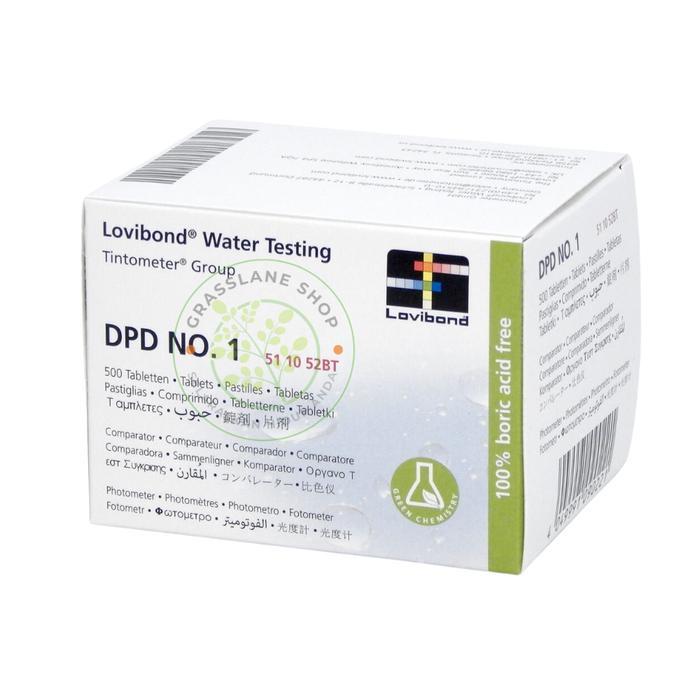 Refill Pool Test Alat Tes Air Laboratorium Free Chlorine Lovibond DPD No.1 511052BT