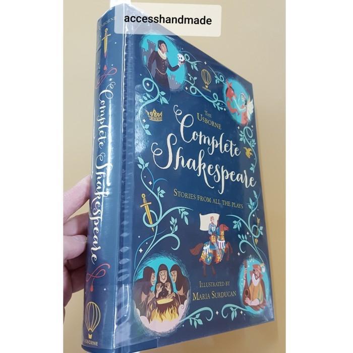 READY Usborne The Complete Shakespeare buku Sastra hard cover book.